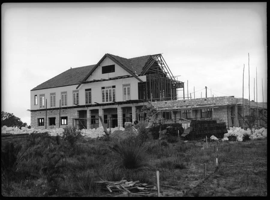 Yanchep Inn construction 1936